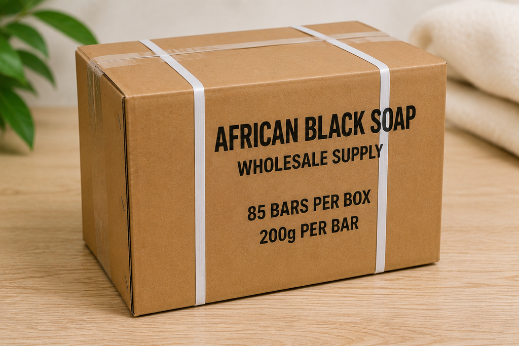 African Black Soap — Box of 85 Wholesale